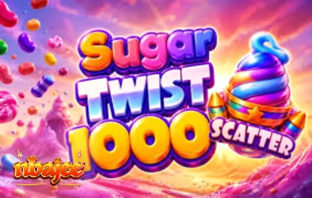 Sugar Twist 1000 স্লট গেমের রঙিন ক্যান্ডি থিম এবং গ্রিড লেআউট